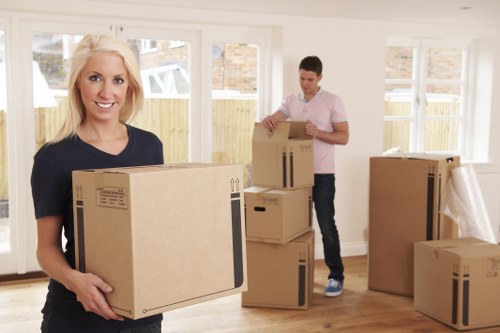 Loading furniture and boxes for a house move in Barnehurst