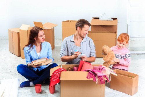 Man with van service helping with a local move in Barnehurst