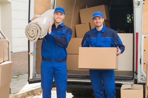Checklist and packing materials ready for a Barnehurst house move