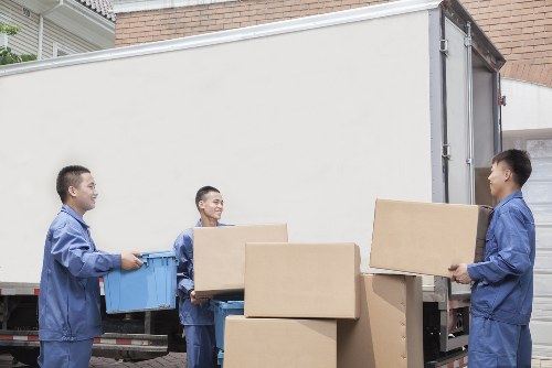 Man with van moving household items in Barnehurst
