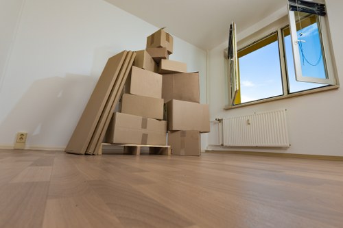 Professional movers assisting with a local Barnehurst household relocation