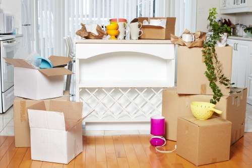 Local office removals team handling business equipment